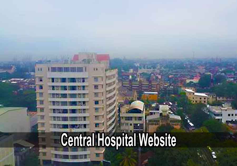 hospitals central hospital official website web ads portal